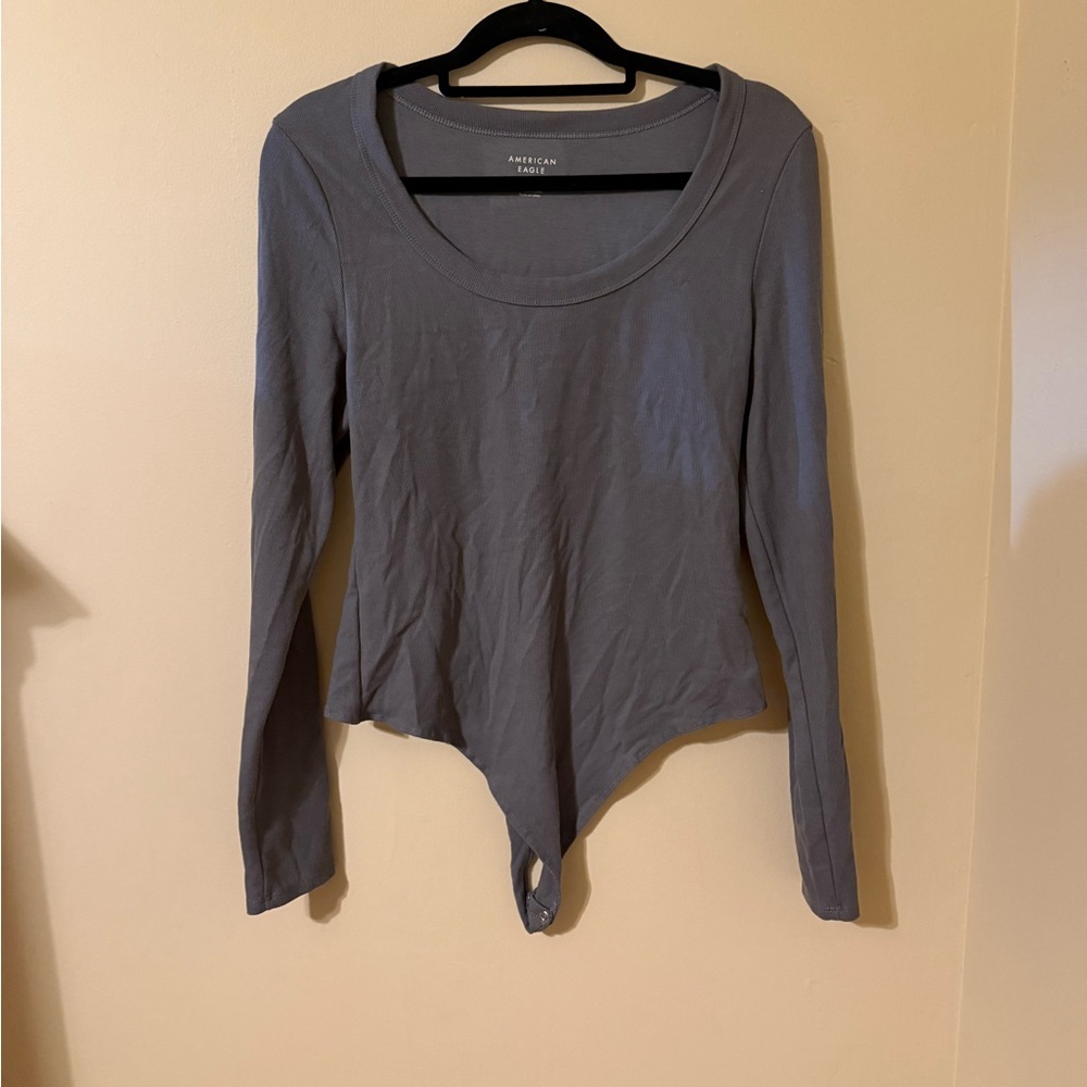American Apparel Gray Women's Body Suit